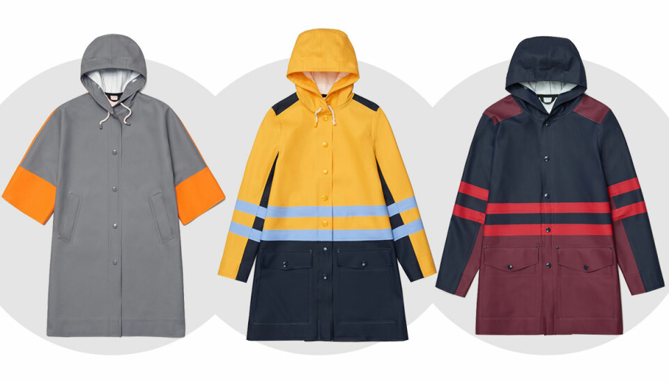 Stutterheim lanserar regnjackor i samarbete med Marni