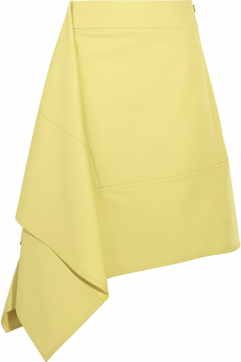 Gul assymetrisk kjol från Marni.