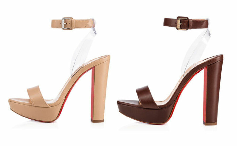 Christian Louboutins Cherrysandal kostar drygt 7 600 kronor. Christian Louboutins Cherrysandal kostar drygt 7 600 kronor.