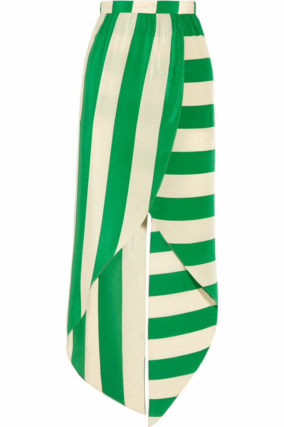 Grön randig kjol från Juan Carlos Obando.