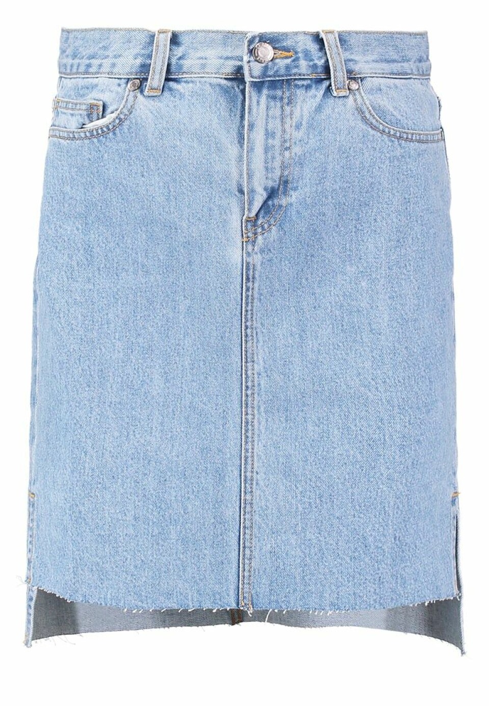 Jeanskjol med råa kanter från Dr Denim.