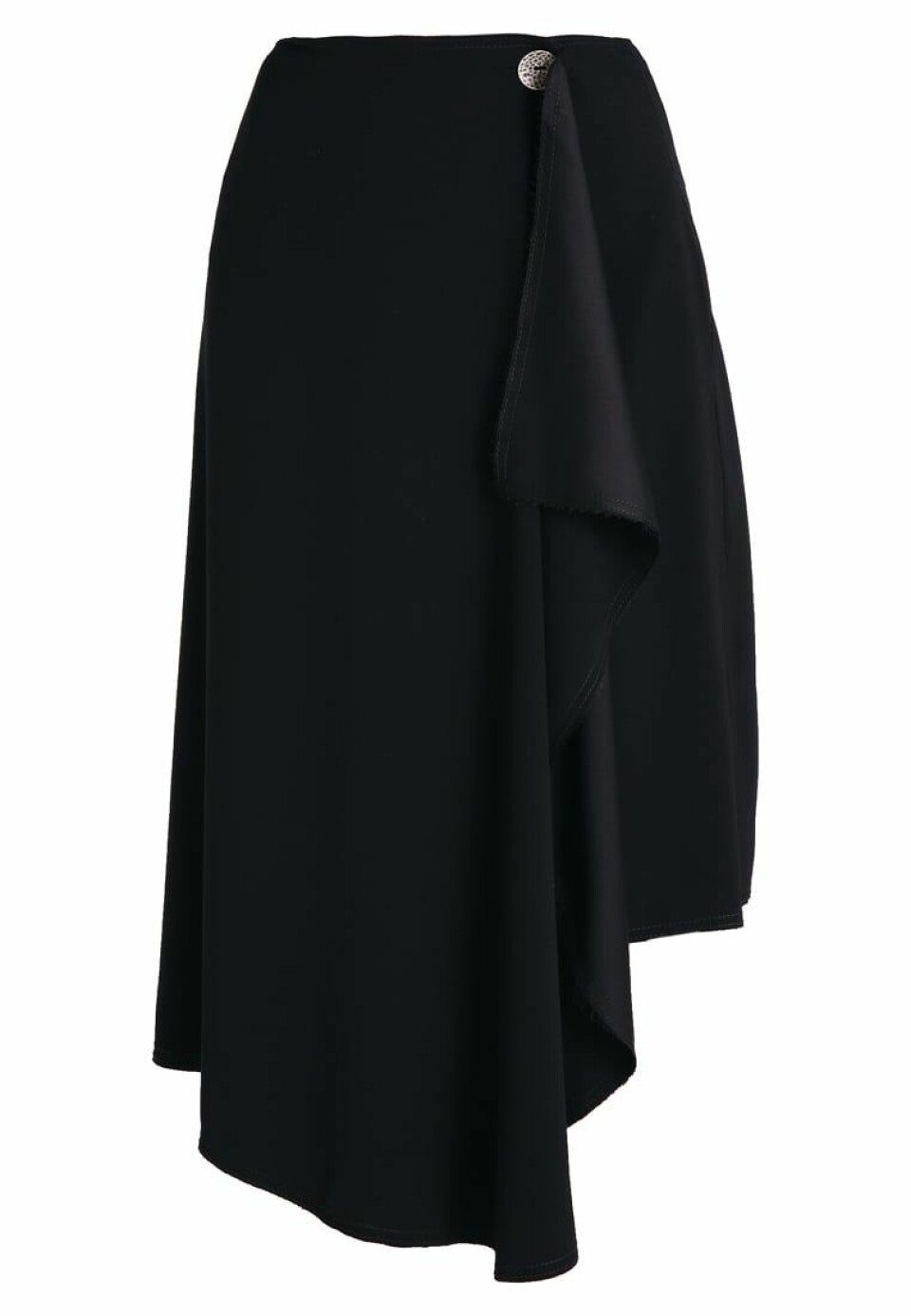 Svart assymetrisk kjol från Topshop.