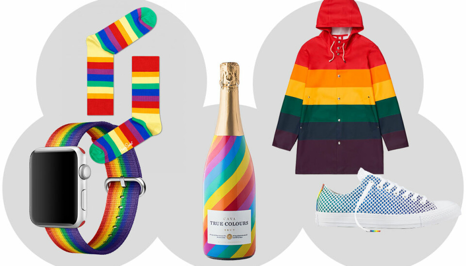 Klicka hem regnbågsfärgade produkter som stöttar Pride 2017