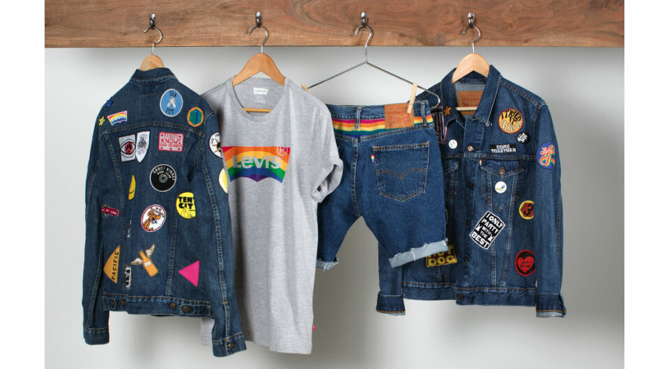 Bläddra vidare för att se Levi’s Pridekollektion 2017.