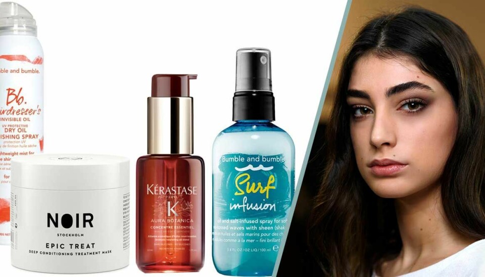 Så räddar du torrt och slitet sommarhår – och produkterna du behöver