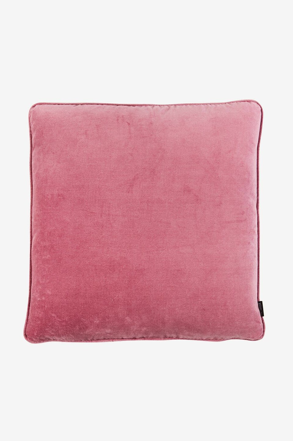 Kudde Noble i rosa bomullssammet.