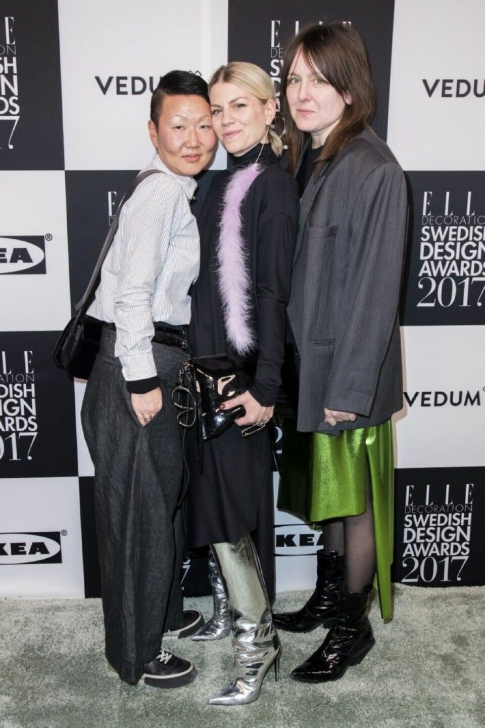 Ann-Sofie Back, till höger, uppmanar till förbud mot päls under Stockholms modevecka. Ann-Sofie Back, till höger, uppmanar till förbud mot päls under Stockholms modevecka.