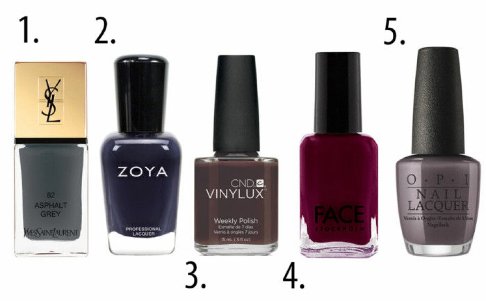 Vinterns största nageltrender 2017