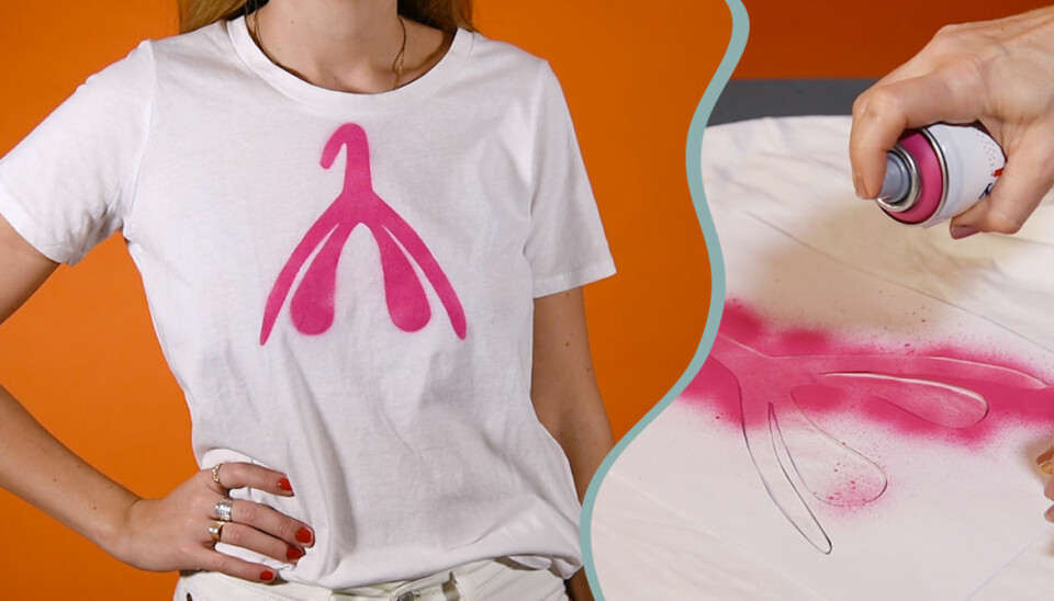 Gör din egen klitt-shirt – Baaam har fixat mallen åt dig