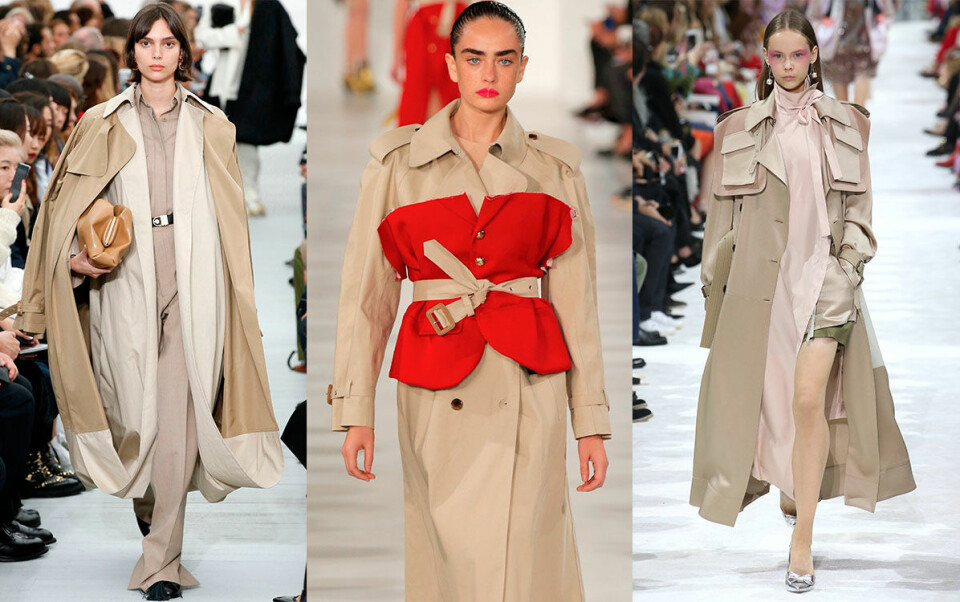 I vår pimpar vi trenchcoaten. Céline, Maison Margiela, Valentino. I vår pimpar vi trenchcoaten. Céline, Maison Margiela, Valentino.