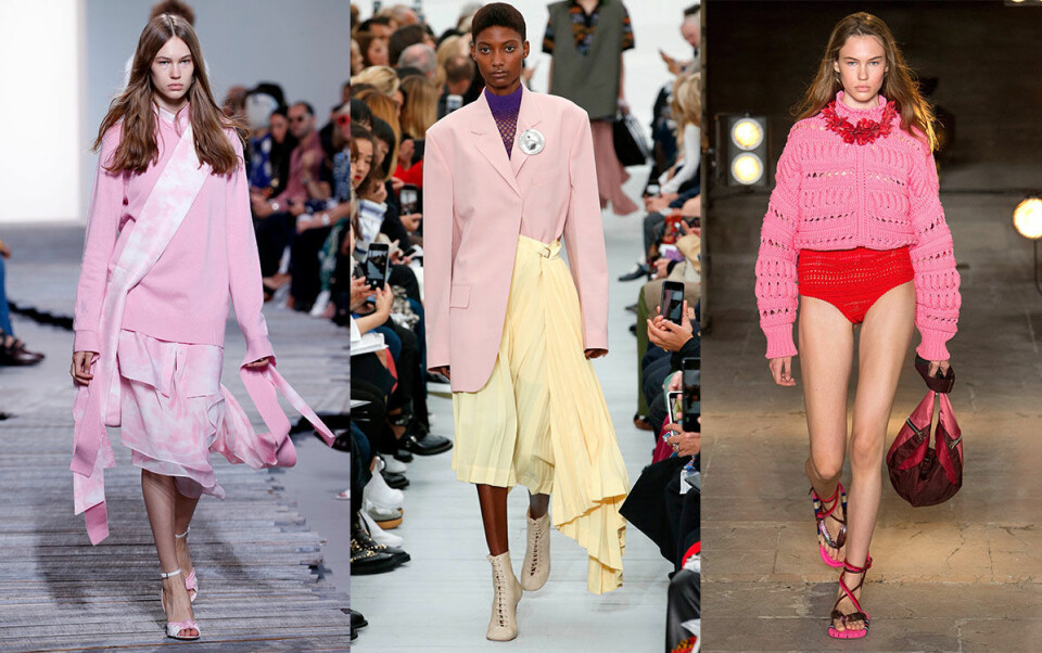 Michael Kors, Céline och Isabel Marant visade upp pudrigt mode för våren 2018. Michael Kors, Céline och Isabel Marant visade upp pudrigt mode för våren 2018.