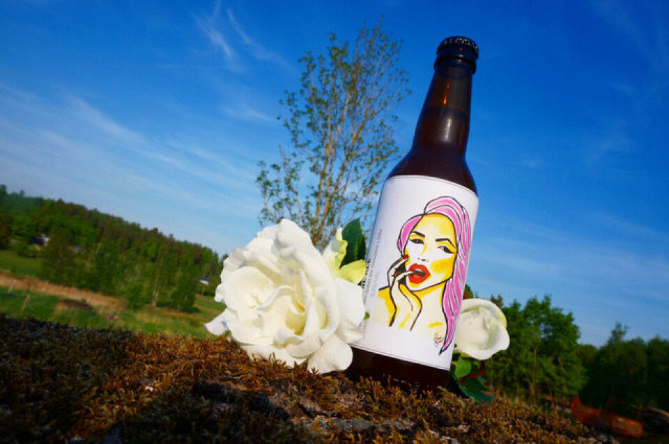 Sandras ”You Go Girl Pale Ale” vann dubbelt guld i hennes första tävling. Sandras ”You Go Girl Pale Ale” vann dubbelt guld i hennes första tävling.