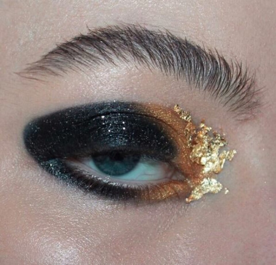 Nyårssmink extra allt – 14 looks med glitter och guld