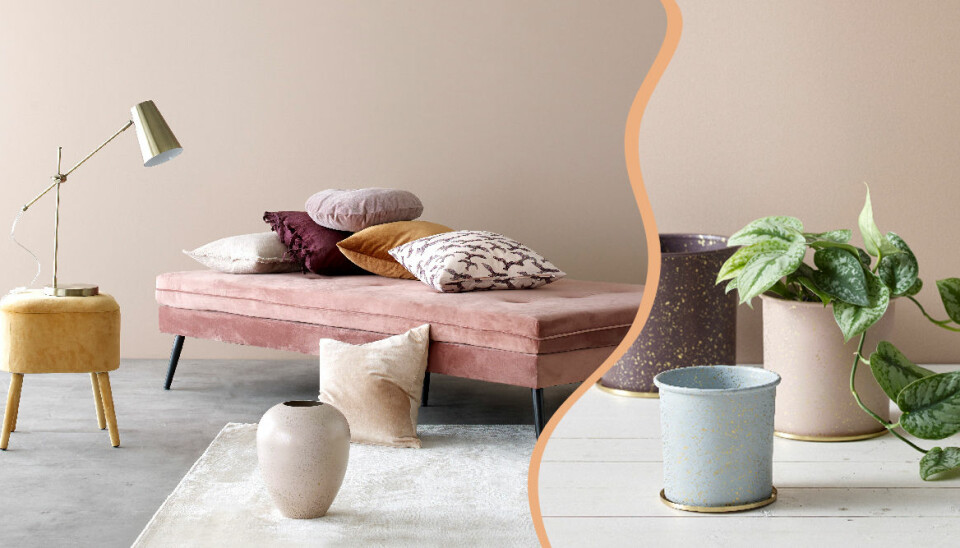 Pasteller, sammet och guld i Ellos Homes vårkollektion
