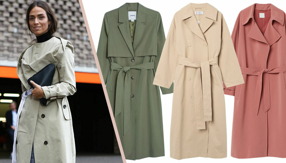 20 stilsäkra trenchcoats vi vill bära våren 2019