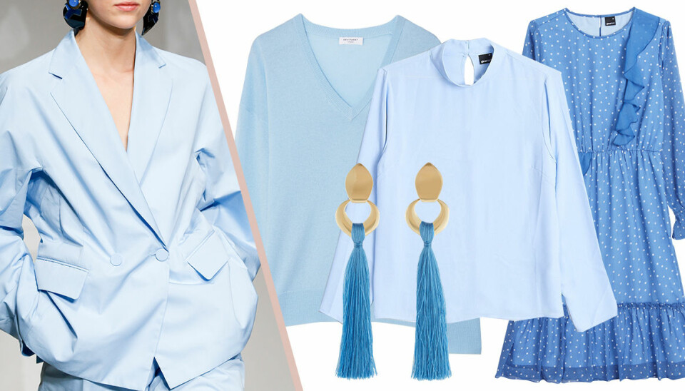 Ljusblå vårplagg att klicka hem när lönen (äntligen) trillar in