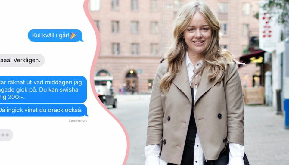 Ska jag swisha för maten? Ebba von Sydow om vett och etikett 2.0