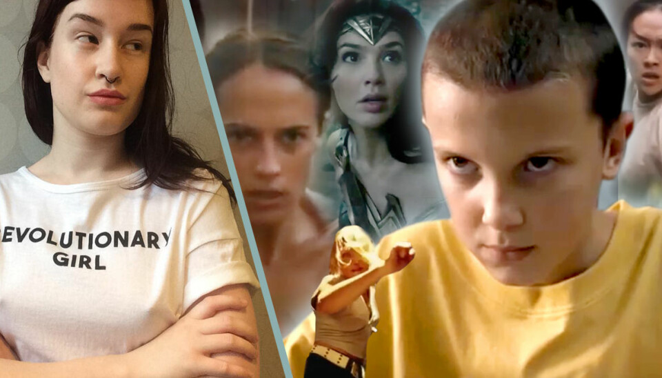 Sannas video visar girl power från filmvärlden – och vilka som run the world