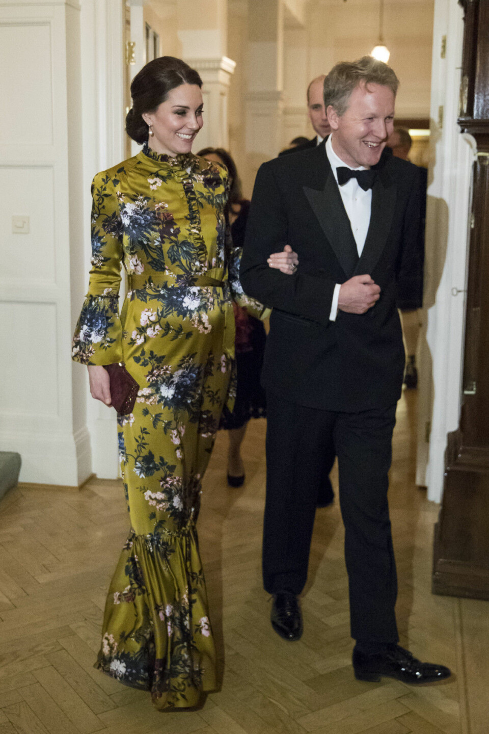 Det bar Kate och Victoria under hertigparets första dag i Sverige