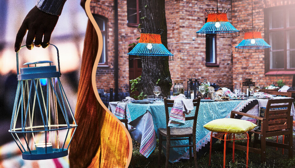 Färgstarkt, mönstrat och utemys i Ikeas nya sommarkollektion