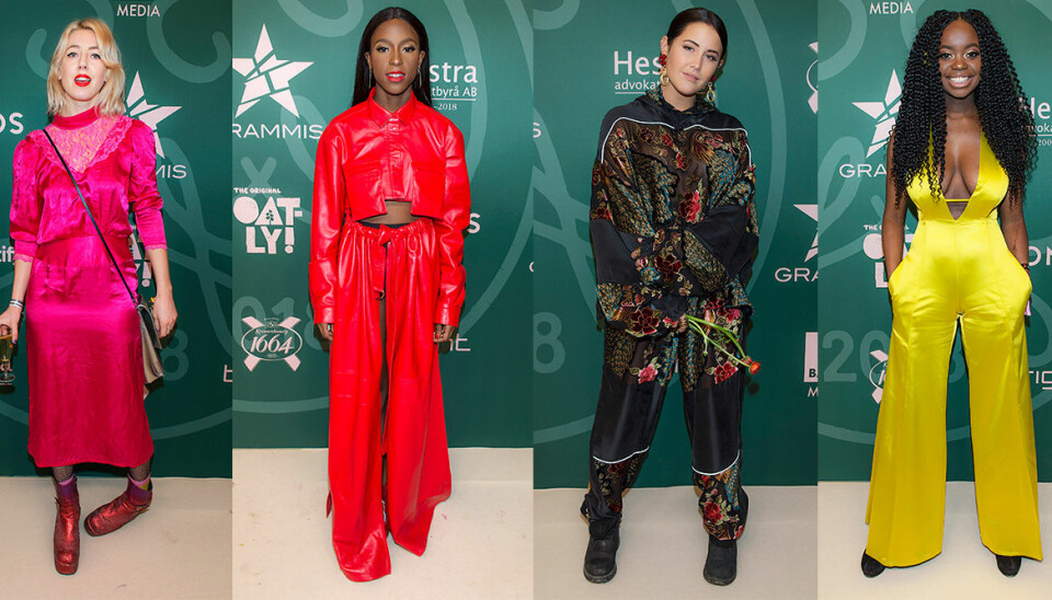 De klädde sig bäst på Grammisgalans färgstarka röda matta
