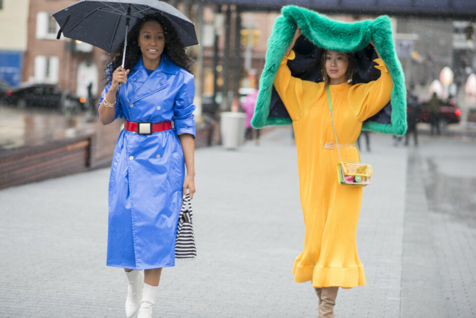 De absolut snyggaste street style-looksen från New York Fashion Week