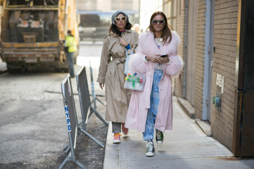 De absolut snyggaste street style-looksen från New York Fashion Week