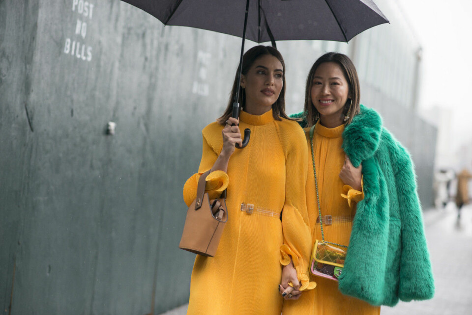 De absolut snyggaste street style-looksen från New York Fashion Week