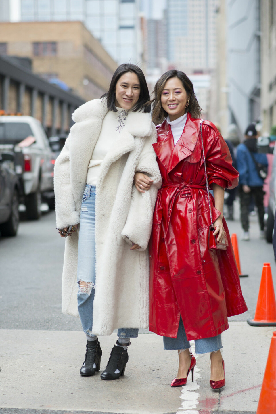 De absolut snyggaste street style-looksen från New York Fashion Week