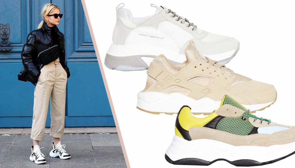 Fulsnyggt och trendigt – 10 chunky sneakers till hösten 2018