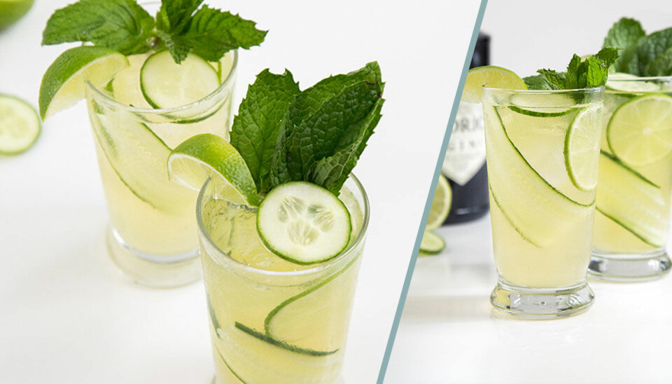 Fira St Patrick's Day med gin, gurka, mynta och bubblor
