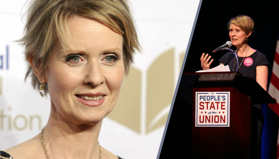 Cynthia Nixon från Sex and the City vill bli guvernör i New York
