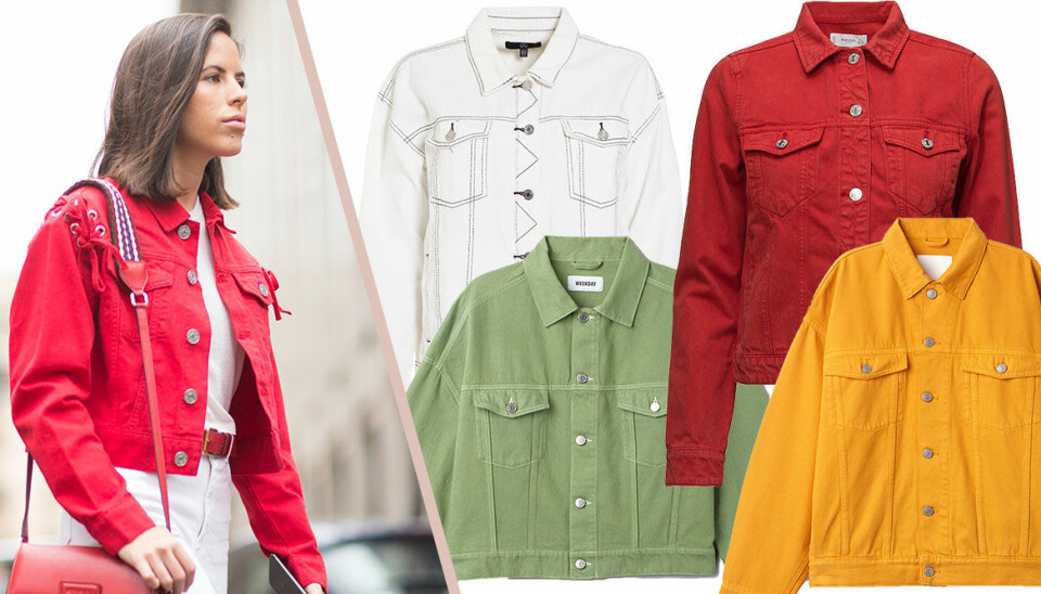 10 trendiga jeansjackor som sätter färg på våren