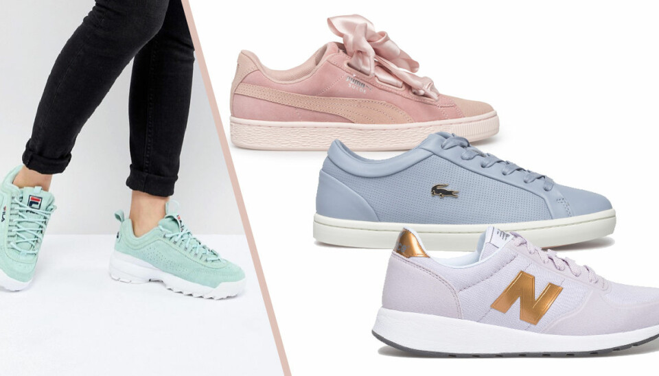 Karamell i pastell – 30 sneakers att inviga våren i