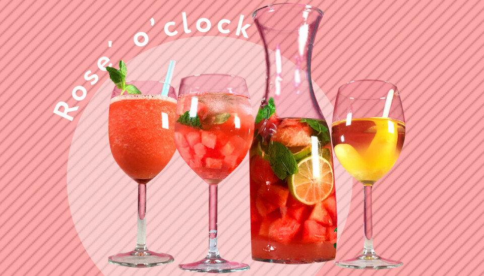 Rosé all day! 4 rosérecept du måste testa i vår