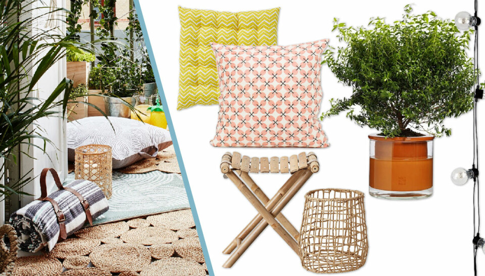 Fixa mysigaste balkongen till budgetpris – allt från dynor till krukor