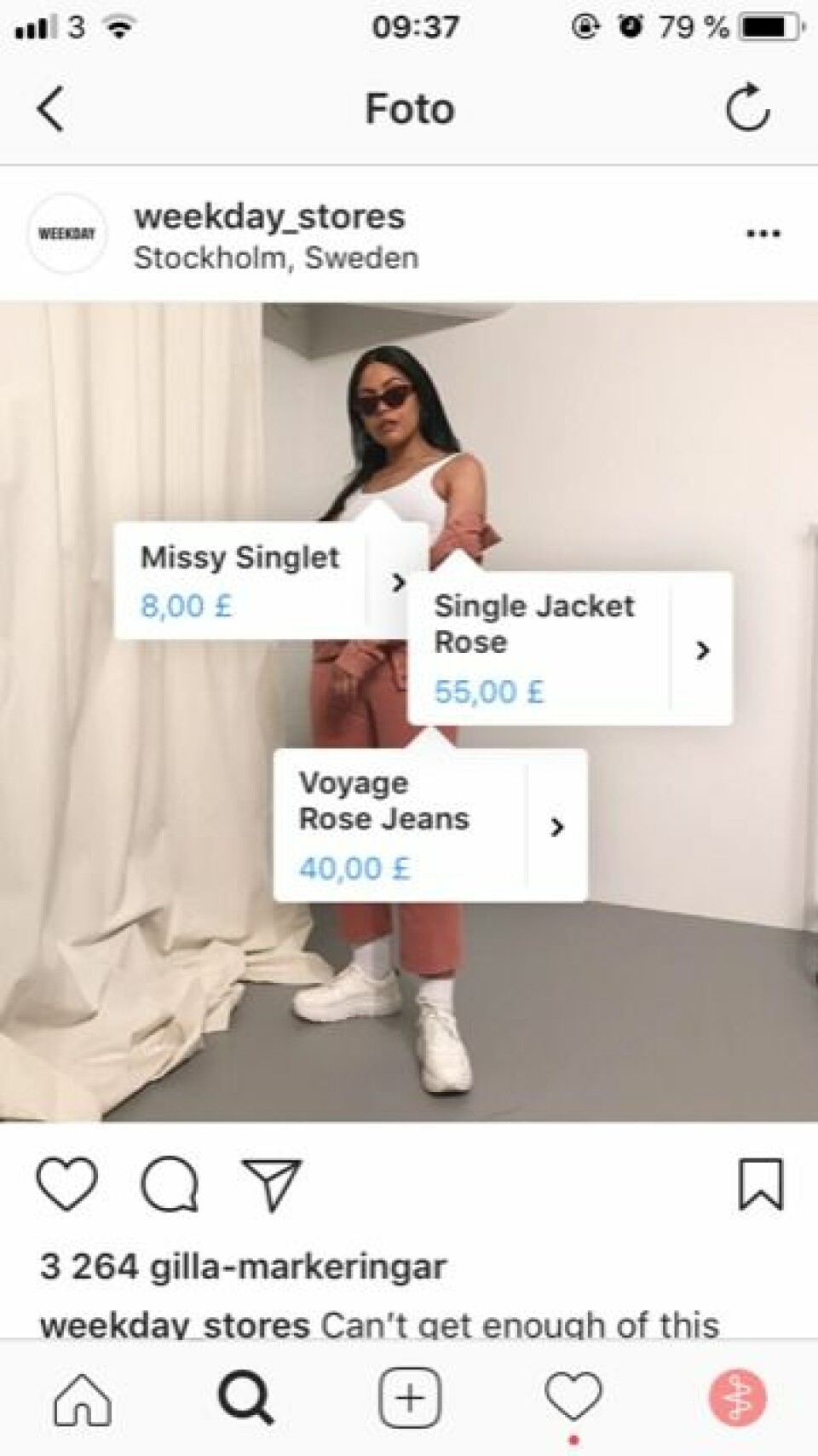 Klicka hem din outfit direkt på Instagram med nya shopping-funktionen