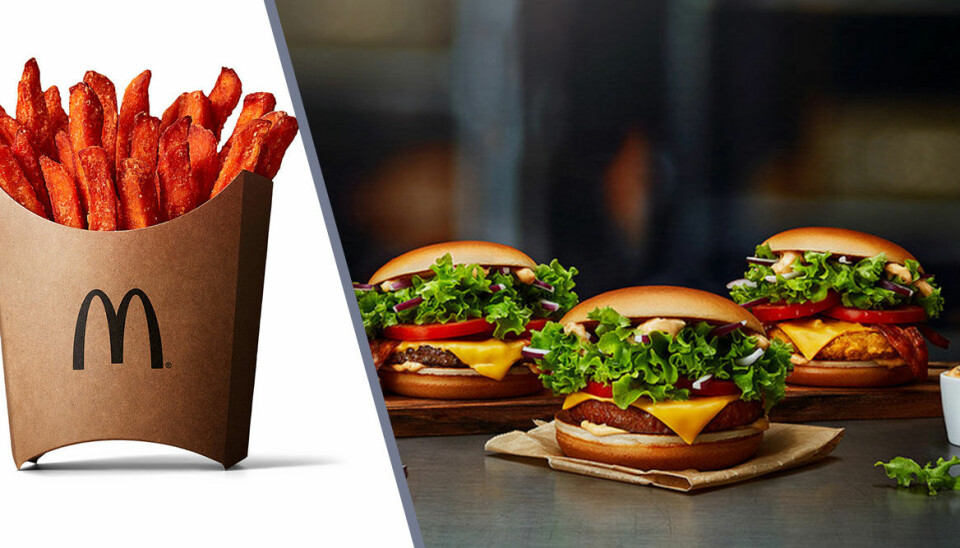 Äntligen! McDonald's börjar med sötpotatispommes