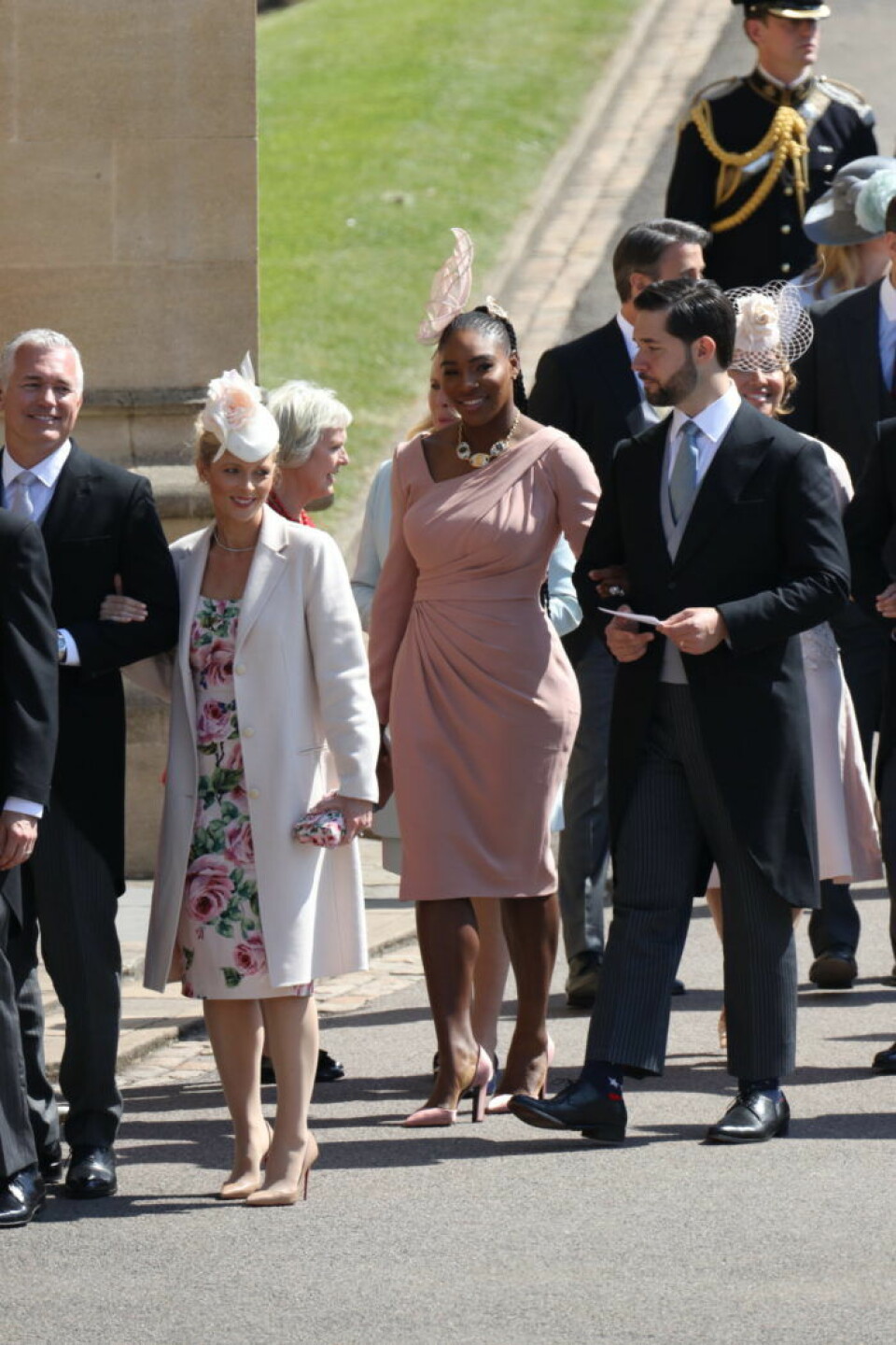 Tennisstjärnan Serena Williams med maken Alexis Ohanian. Tennisstjärnan Serena Williams med maken Alexis Ohanian.