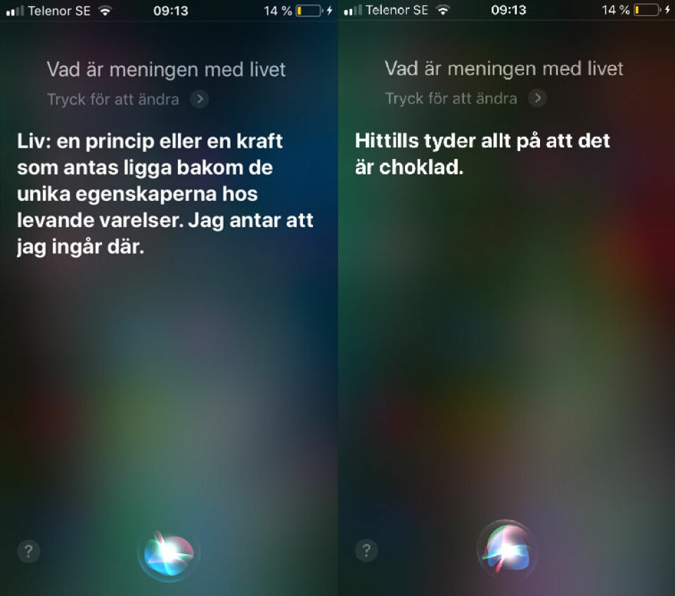 14 saker du kan fråga Siri – och få oväntade svar