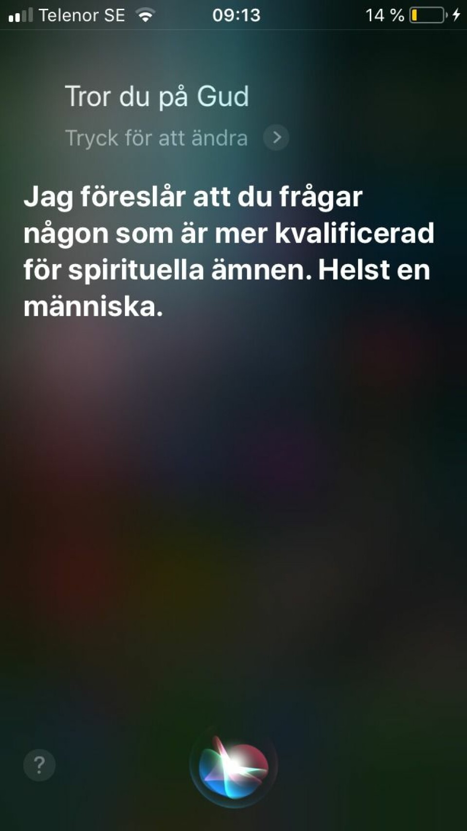 14 saker du kan fråga Siri – och få oväntade svar
