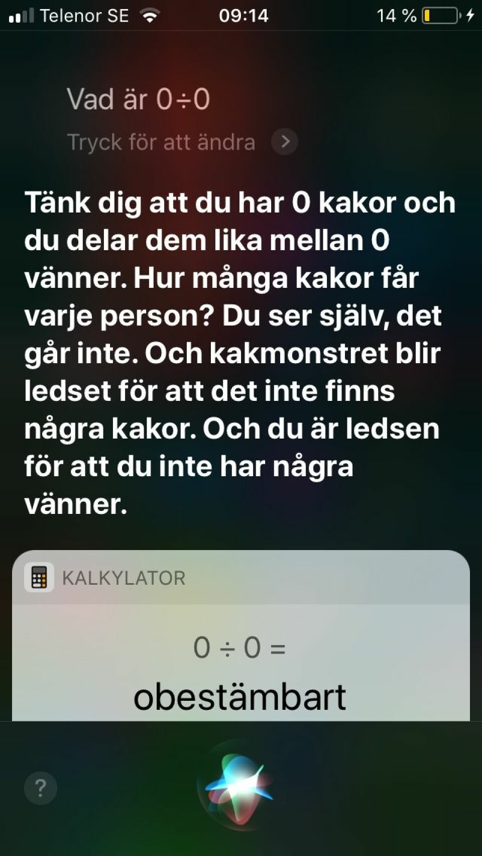 14 saker du kan fråga Siri – och få oväntade svar