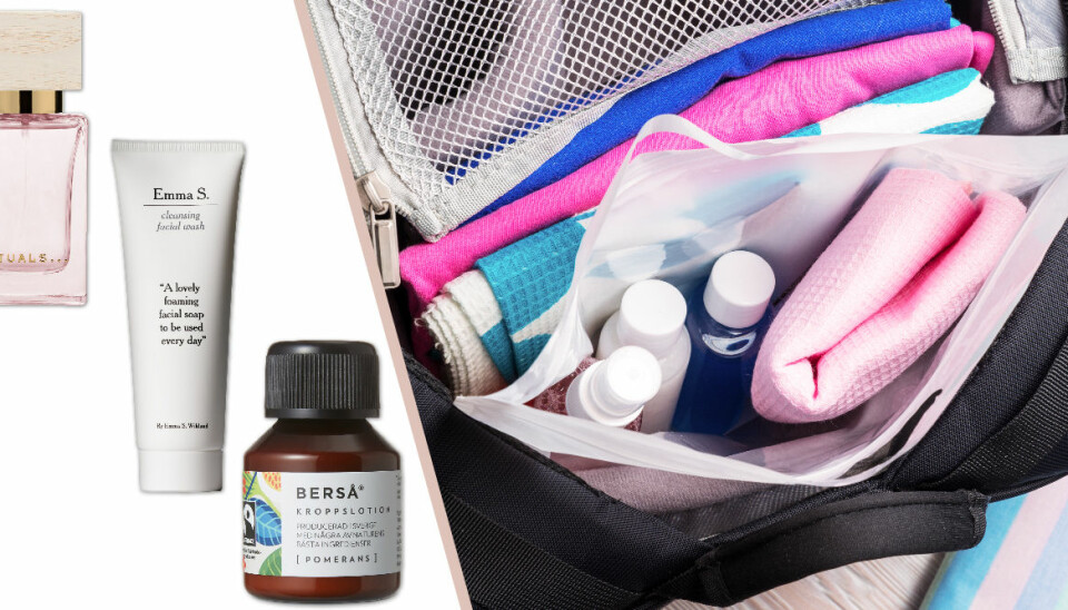 Perfekt för resan – 12 produkter och kit i resestorlek