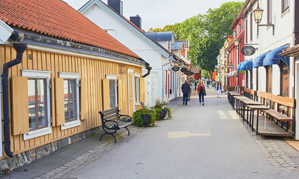 Stora Gatan i Sigtuna. Foto: IBL Stora Gatan i Sigtuna. Foto: IBL