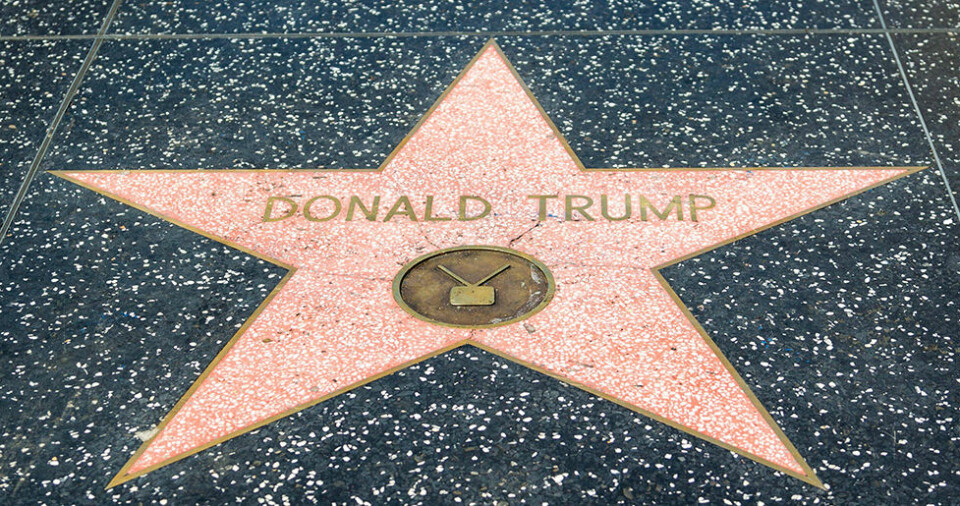 Trump kan bli av med sin stjärna på Hollywood Walk of Fame