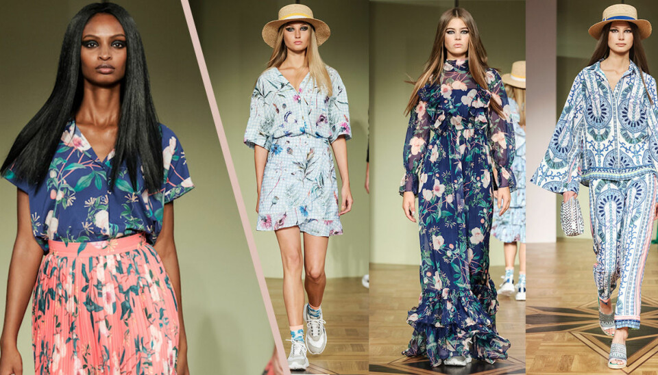 Vårens trender är blått och blommigt – åtminstone om vi ska tro By Malina