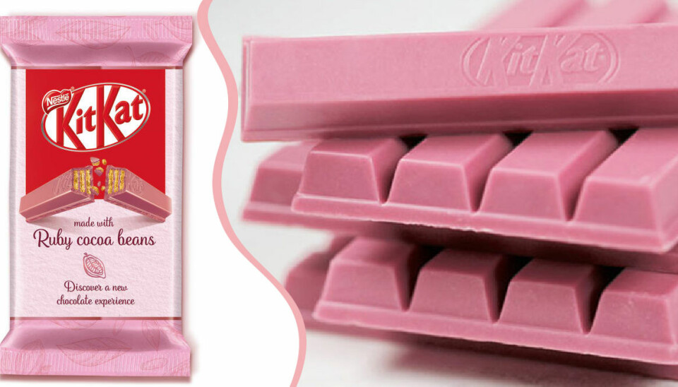Drömmen! Nu kommer rosa KitKat äntligen till Sverige
