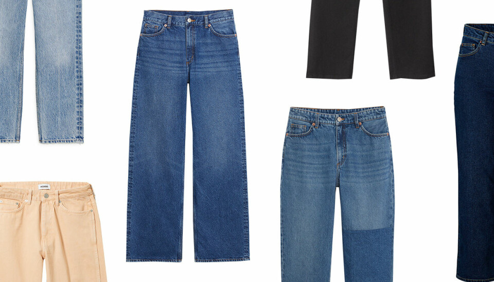 25 snygga jeans i olika modeller till hösten 2018