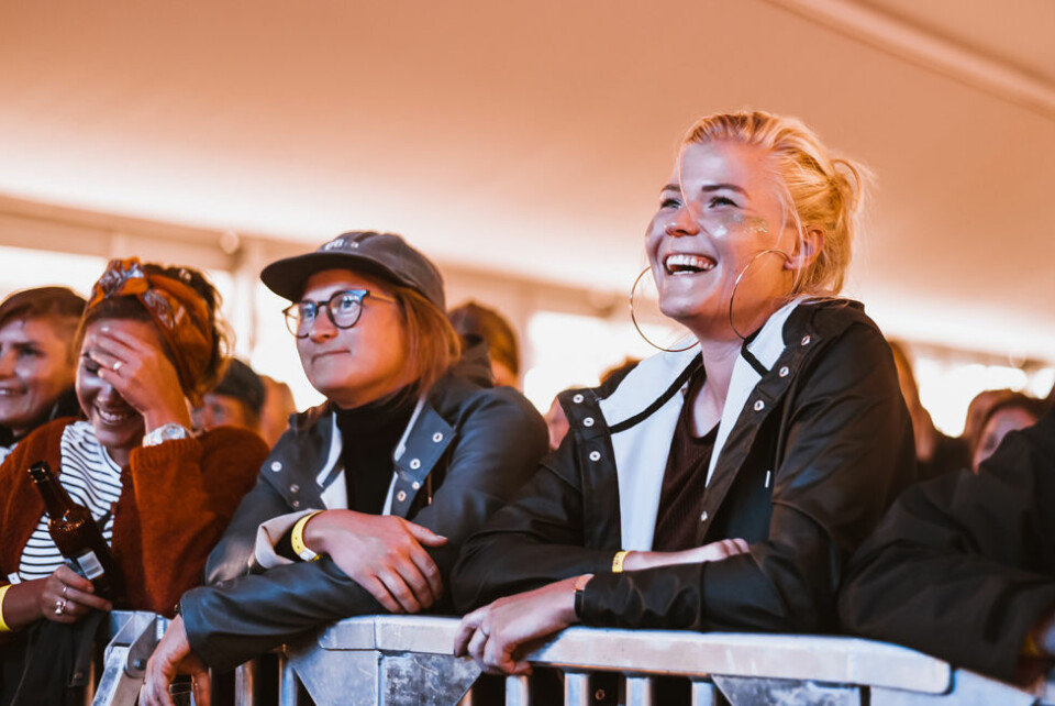 Glada besökare på Statement festival 2018. Foto: Julia Sixtensson Glada besökare på Statement festival 2018. Foto: Julia Sixtensson