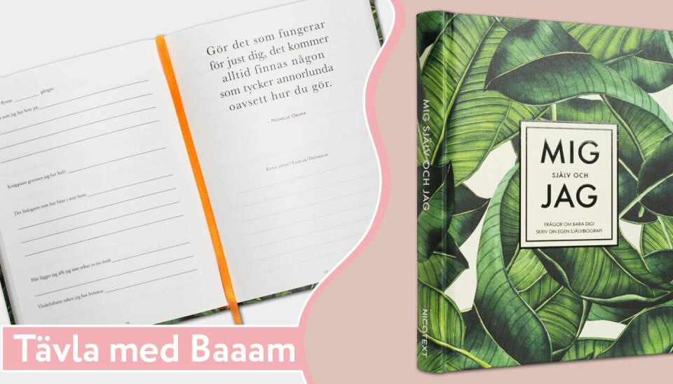 Tävla och vinn! Här är fylla i-boken som ger dig en nystart i höst